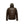 Centogrammi Reversible Hooded Down Jacket in Brown and Black