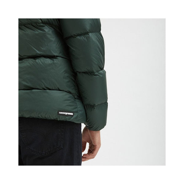 Centogrammi Sleek Dark Green Hooded Winter Jacket