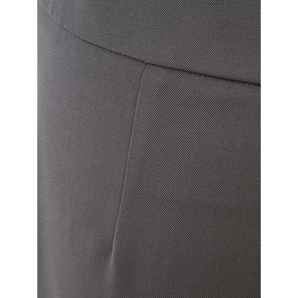 Lardini Chic Gray Wool Trousers for Sophisticated Style