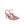 Bottega Veneta Elegant Pink Leather Sandals for Sophisticated Style