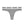 Philipp Plein Gray Cotton Women Thong