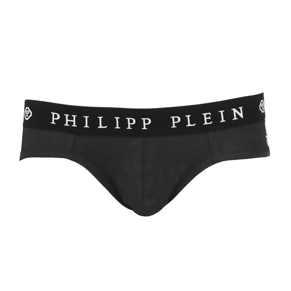 Philipp Plein Black Cotton Alusvaatteet