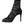 Dolce & Gabbana Black Stretch Taormina Lace Boots Shoes