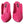 Dolce & Gabbana Fuchsia Suede Leather Mules Sandals Shoes