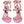 Dolce & Gabbana Pink Leather Embellished Heels Sandals Shoes