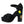 Dolce & Gabbana Black Suede Ankle Strap Heels Sandals Shoes