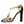 Dolce & Gabbana Black Suede Gold Embellished Heels Pump Shoes