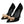 Dolce & Gabbana Black Satin Bow Embellished Heels Pumps Shoes