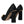 Dolce & Gabbana Black Brocade Crystals Heels Pumps Shoes