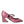 Dolce & Gabbana Pink Python Leather Mary Jane Heels Shoes