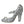 Dolce & Gabbana Silver Floral Crystal Mary Jane Pumps Shoes