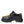 Dolce & Gabbana Black Leather Trekking Derby Embellished Shoes