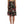 Dolce & Gabbana Black Floral Silk A-line Sleeveless Dress