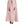 Dolce & Gabbana Light Pink Silk Long Maxi Cape Coat Jacket