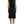 Dolce & Gabbana Black Polyester Lace Trim Sheath Midi Dress