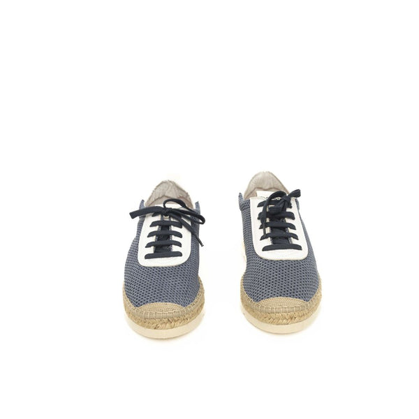 Cerruti 1881 Blue Polyester Men Sneaker