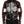 Dolce & Gabbana Black Bordeaux Hooded Leather DG King of Love Jacket