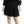 Dolce & Gabbana Black Mesh Pleated Mini Silk Blend Dress