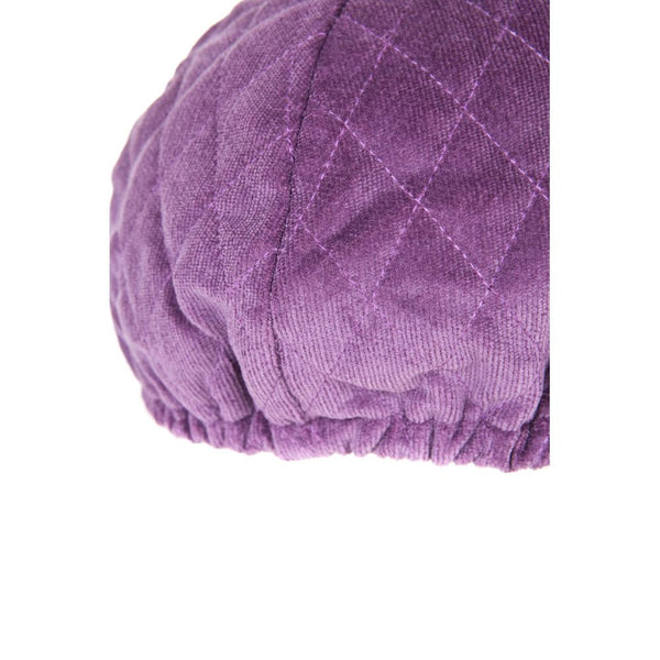 Denny Rose Purple Cotton Hat