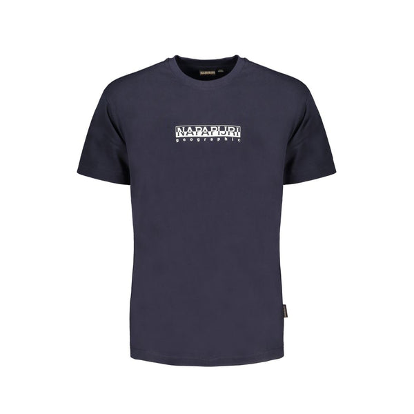 Napapijri Blue Cotton T-Shirt