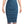 Dolce & Gabbana Blue Mesh Trim Ruched Tulle Sheath Dress