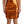 Dolce & Gabbana Metallic Orange Sleeveless Sheath Dress