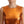 Dolce & Gabbana Metallic Orange Sleeveless Sheath Dress