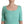 Dolce & Gabbana Mint Green Sheath Square Neckline Midi Dress