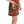 Dolce & Gabbana Red Green Portofino-Print Poplin Midi Dress