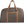 Michael Kors Travel Extra Large Brown PVC Top Zip Weekender Luggage Bag