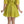 Dolce & Gabbana Yellow Shift A-line Silk Gown Dress