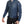 Dolce & Gabbana Blue Leather Perforated Full Zip Jacket