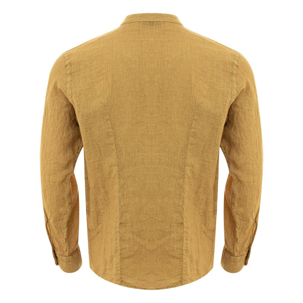 Gran Sasso Gold Linen Elegance Men's Shirt