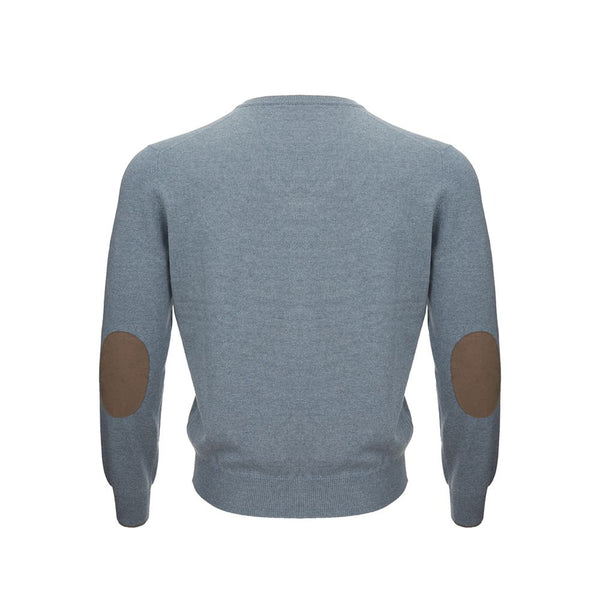 Gran Sasso Elegant Cashmere Sweater in Chic Gray