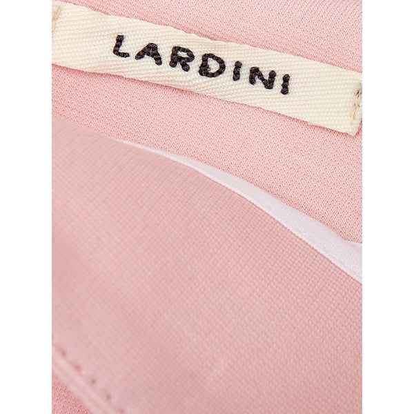 Lardini Elegant Pink Viscose Pants for Chic Style