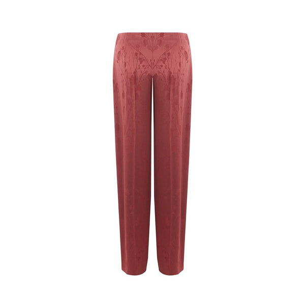 Lardini Elegant Red Tailored Pants