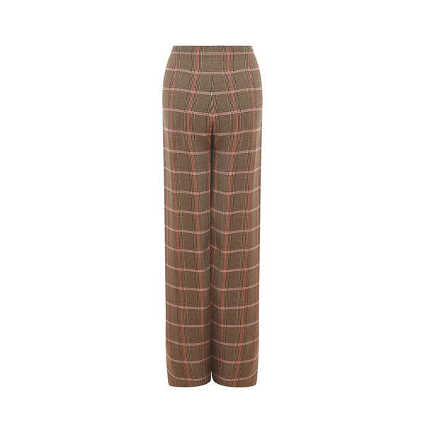 Lardini Elegant Brown Viscose Pants for Women