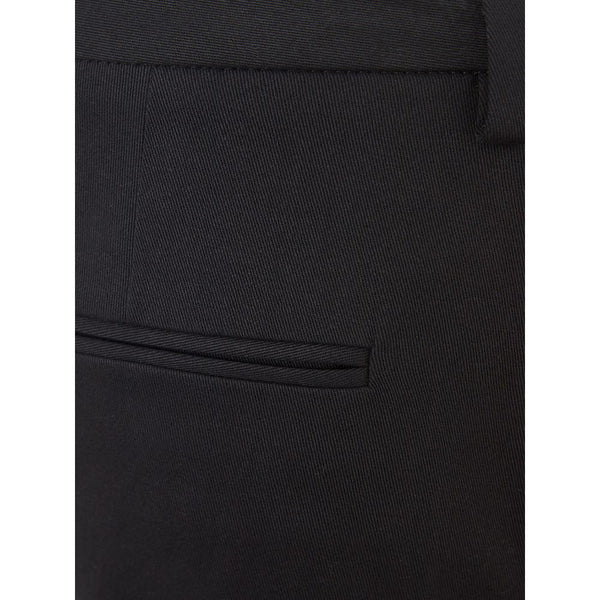 Lardini Italian Elegance Cotton Black Trousers