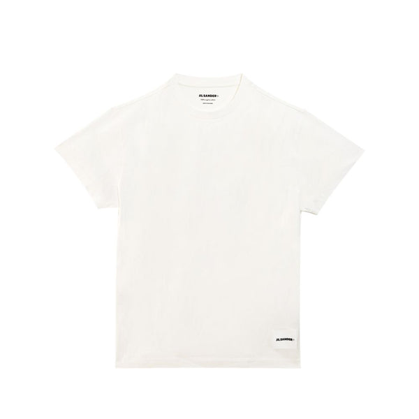 Jil Sander White Cotton Organic T-Shirt