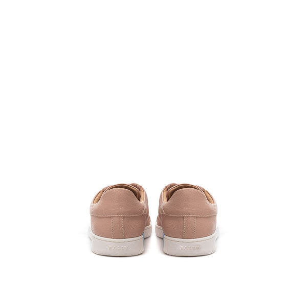 Bally Elegant Pink Leather Sneakers