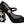 Dolce & Gabbana Black Embellished Harlequin Mary Janes Pumps Shoes