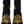 Dolce & Gabbana Black Gold Embroidery Slip On Boots Shoes