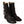 Dolce & Gabbana Black Leather Buckle Mid Calf Boots Shoes