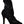 Dolce & Gabbana Black Stretch Pumps Boots Floral Lace Shoes