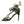 Dolce & Gabbana Acid Green Leather Strappy Flower Heels Sandals Shoes