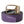 Dolce & Gabbana Purple Leather Gold Metal Buckle Belt Men