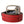 Dolce & Gabbana Red Perforated Leather Metal Buckle Belt Men