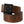 Dolce & Gabbana Metallic Bronze Leather Square Metal Buckle Belt