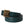 Dolce & Gabbana Dark Green Leather Square Metal Buckle Belt