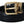 Dolce & Gabbana Black Exotic Leather Gold Metal Buckle Belt